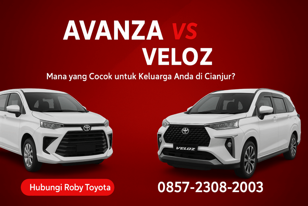 Toyota Avanza vs Toyota Veloz