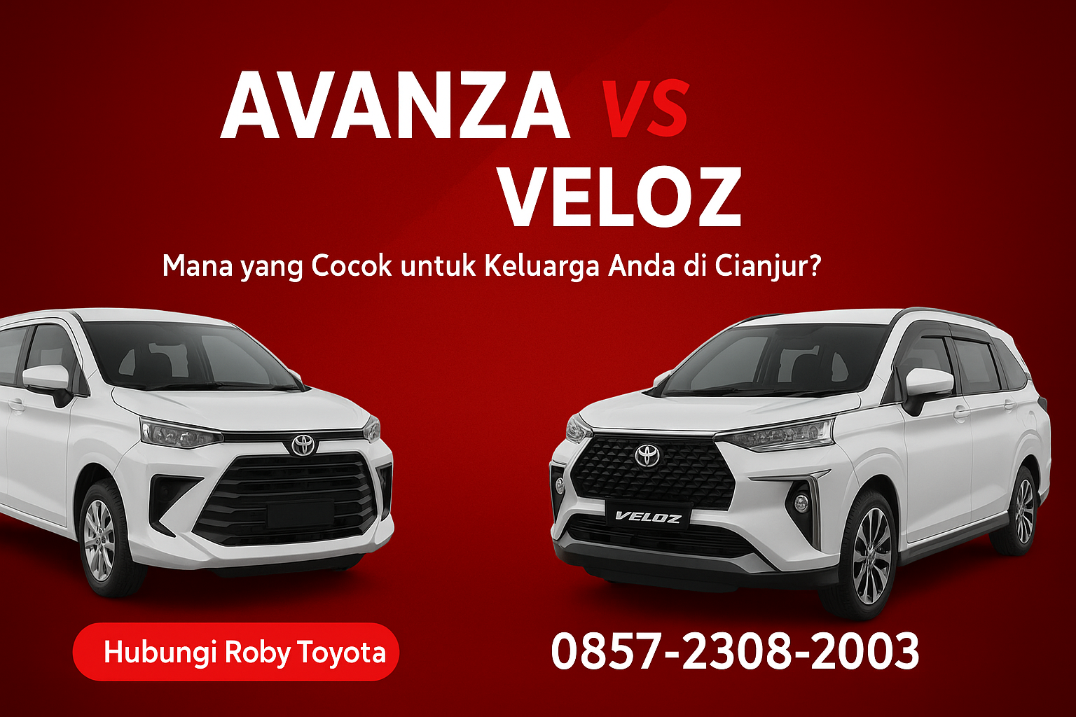 Toyota Avanza vs Toyota Veloz