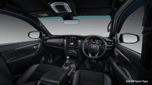 Interior fortuner cianjur